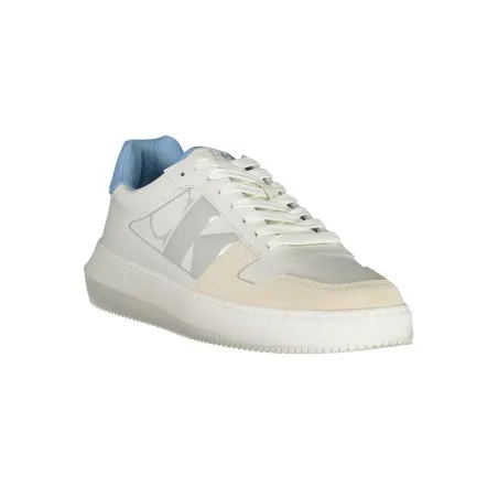 CHAUSSURES DE SPORT POUR HOMMES CALVIN KLEIN BLANCHES - CALVIN KLEIN