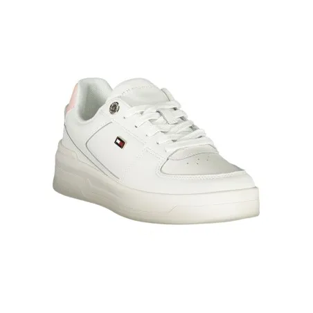 CHAUSSURES DE SPORT POUR FEMMES TOMMY HILFIGER BLANCHES - TOMMY HILFIGER