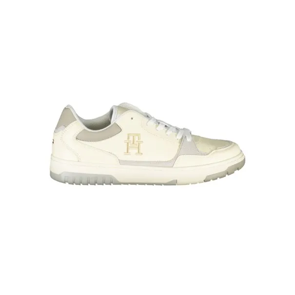 CHAUSSURES DE SPORT POUR HOMMES TOMMY HILFIGER BEIGE - TOMMY HILFIGER