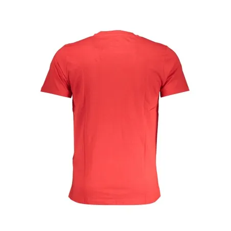CAVALLI T-SHIRT MANCHES COURTES HOMME CLASS ROUGE - CAVALLI CLASS