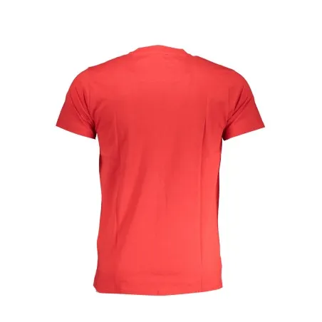 CAVALLI T-SHIRT MANCHES COURTES HOMME CLASS ROUGE - CAVALLI CLASS