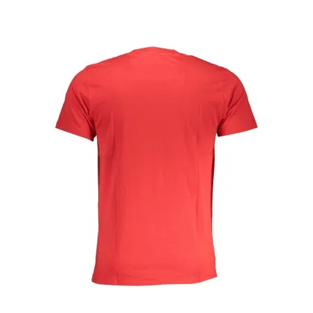 CAVALLI T-SHIRT MANCHES COURTES HOMME CLASS ROUGE - CAVALLI CLASS