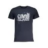 T-SHIRT MANCHES COURTES HOMME CAVALLI CLASS BLEU - CAVALLI CLASS