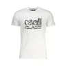 T-SHIRT MANCHES COURTES HOMME CAVALLI CLASS BLANC - CAVALLI CLASS