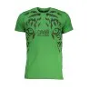 T-SHIRT MANCHES COURTES HOMME CAVALLI CLASS VERT - CAVALLI CLASS