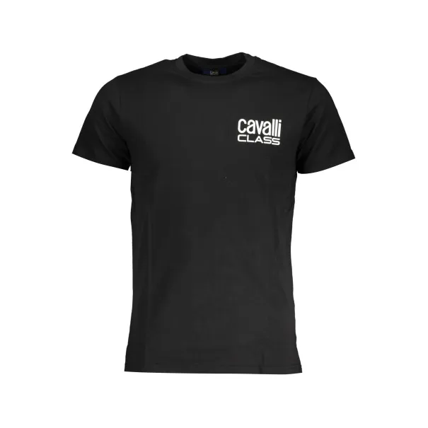 T-SHIRT À MANCHES COURTES HOMME CAVALLI CLASS NOIR - CAVALLI CLASS