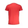 CAVALLI T-SHIRT MANCHES COURTES HOMME CLASS ROUGE - CAVALLI CLASS
