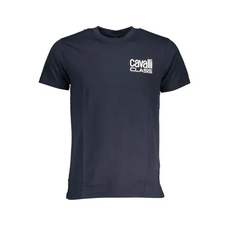 T-SHIRT MANCHES COURTES HOMME CAVALLI CLASS BLEU - CAVALLI CLASS