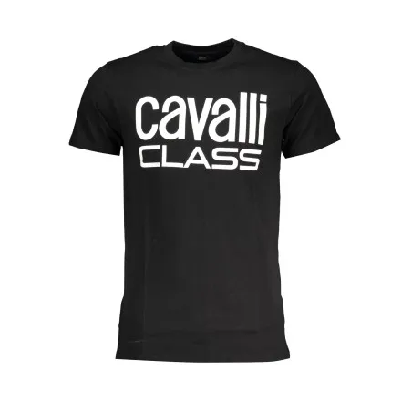 T-SHIRT À MANCHES COURTES HOMME CAVALLI CLASS NOIR - CAVALLI CLASS