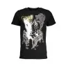 T-SHIRT À MANCHES COURTES HOMME CAVALLI CLASS NOIR - CAVALLI CLASS