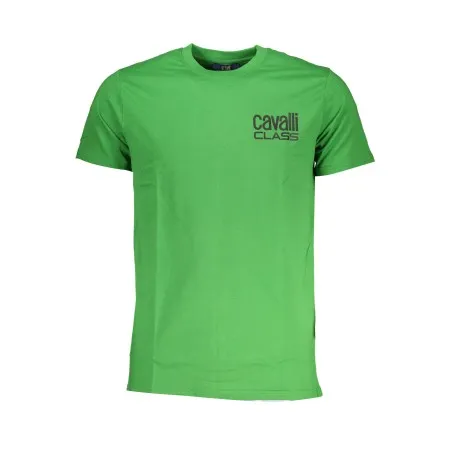 T-SHIRT MANCHES COURTES HOMME CAVALLI CLASS VERT - CAVALLI CLASS