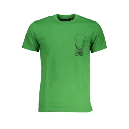 T-SHIRT MANCHES COURTES HOMME CAVALLI CLASS VERT - CAVALLI CLASS