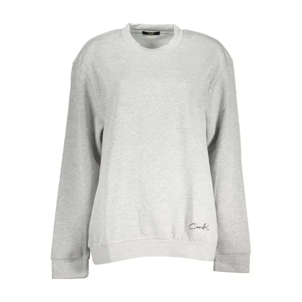 SWEAT-SHIRT SANS FERMETURE ÉCLAIR GRIS POUR FEMME CAVALLI CLASS - CAVALLI CLASS
