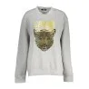 SWEAT-SHIRT SANS FERMETURE ÉCLAIR GRIS POUR FEMME CAVALLI CLASS - CAVALLI CLASS