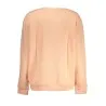 SWEAT-SHIRT FEMME CAVALLI CLASS ROSE SANS ZIP - CAVALLI CLASS