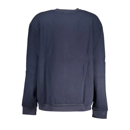 CAVALLI SWEAT-SHIRT SANS FERMETURE FEMME CLASS BLEU - CAVALLI CLASS