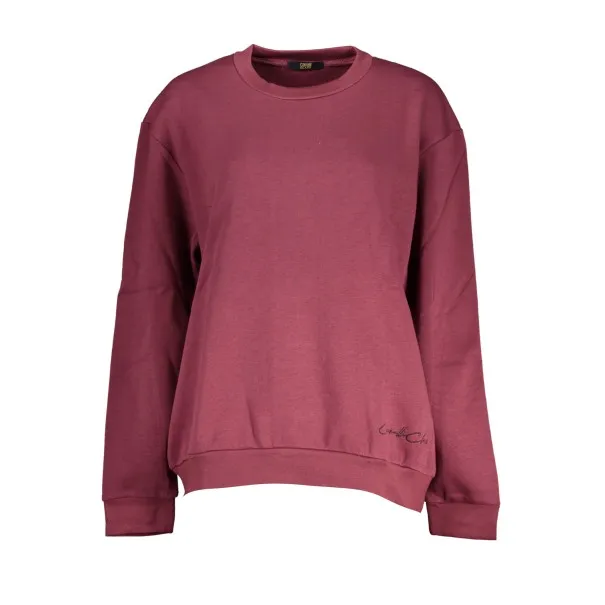 SWEAT-SHIRT FEMME CAVALLI CLASS SANS ZIP VIOLET - CAVALLI CLASS