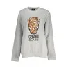 SWEAT-SHIRT SANS FERMETURE FEMME CAVALLI CLASS GRIS - CAVALLI CLASS