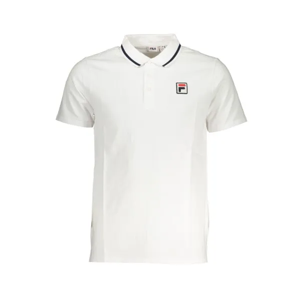 FILA POLO BLANC MANCHES COURTES HOMME - FILA
