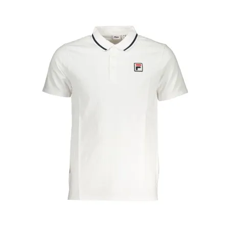 FILA POLO BLANC MANCHES COURTES HOMME - FILA