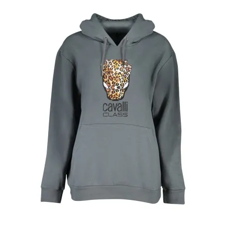 SWEAT-SHIRT SANS FERMETURE ÉCLAIR GRIS POUR FEMME CAVALLI CLASS - CAVALLI CLASS