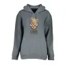 SWEAT-SHIRT SANS FERMETURE ÉCLAIR GRIS POUR FEMME CAVALLI CLASS - CAVALLI CLASS