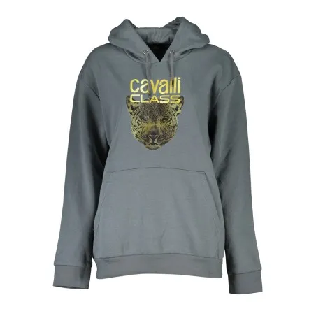 SWEAT-SHIRT SANS FERMETURE ÉCLAIR GRIS POUR FEMME CAVALLI CLASS - CAVALLI CLASS