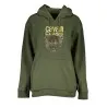 SWEAT-SHIRT SANS FERMETURE FEMME CAVALLI CLASS VERT - CAVALLI CLASS