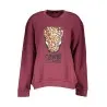 SWEAT-SHIRT FEMME CAVALLI CLASS SANS ZIP VIOLET - CAVALLI CLASS