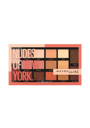 Fard à Paupières Maybelline PALETTE FAP NUDES OF NEW YORK - Maybelline