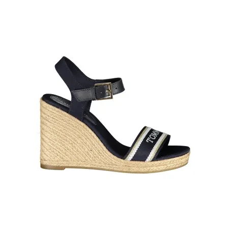 CHAUSSURES SANDALES BLEUES TOMMY HILFIGER POUR FEMMES - TOMMY HILFIGER
