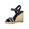 CHAUSSURES SANDALES BLEUES TOMMY HILFIGER POUR FEMMES - TOMMY HILFIGER