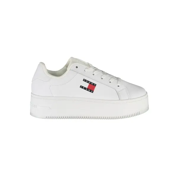 CHAUSSURES DE SPORT POUR FEMMES TOMMY HILFIGER BLANCHES - TOMMY HILFIGER