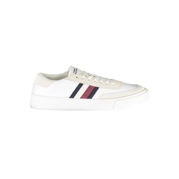 CHAUSSURES DE SPORT BLANCHES TOMMY HILFIGER POUR HOMMES - TOMMY HILFIGER