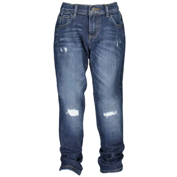 GUESS JEANS JEAN EN DENIM POUR ENFANT BLEU - GUESS JEANS