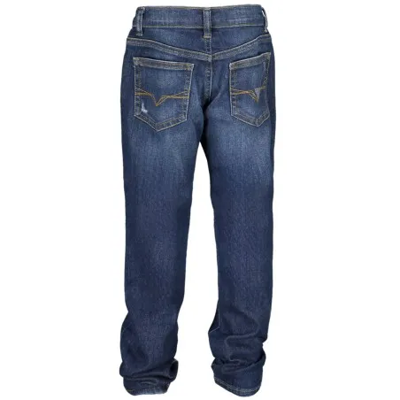 GUESS JEANS JEAN EN DENIM POUR ENFANT BLEU - GUESS JEANS
