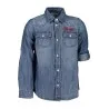 GUESS JEANS CHEMISE À MANCHES LONGUES POUR FILLE BLEU - GUESS JEANS