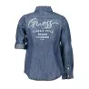 GUESS JEANS CHEMISE À MANCHES LONGUES POUR FILLE BLEU - GUESS JEANS