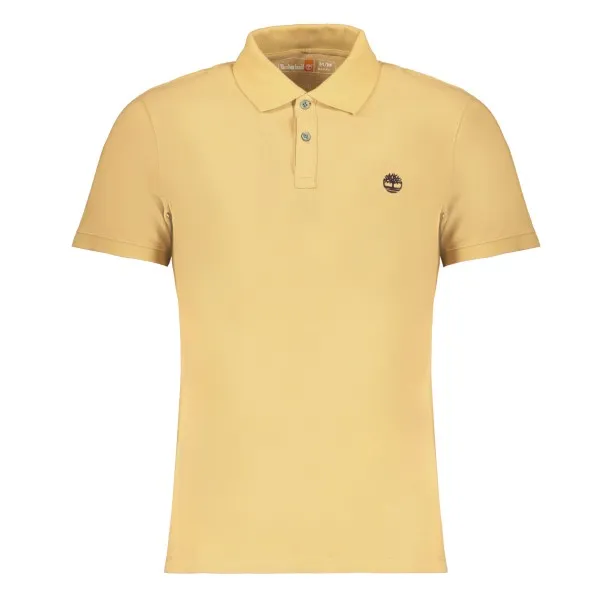 TIMBERLAND POLO MANCHES COURTES HOMME BEIGE - TIMBERLAND