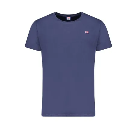 NORVÈGE 1963 T-SHIRT MANCHES COURTES HOMME BLEU - NORWAY 1963