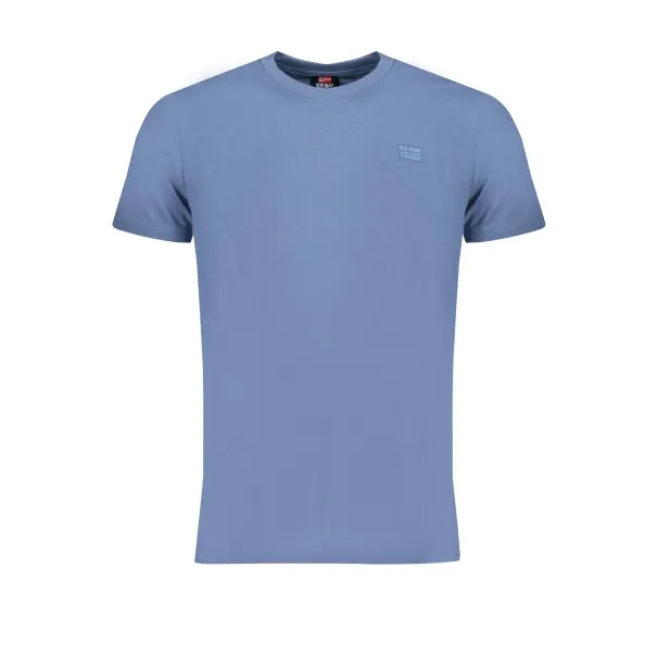 NORVÈGE 1963 T-SHIRT MANCHES COURTES HOMME BLEU - NORWAY 1963