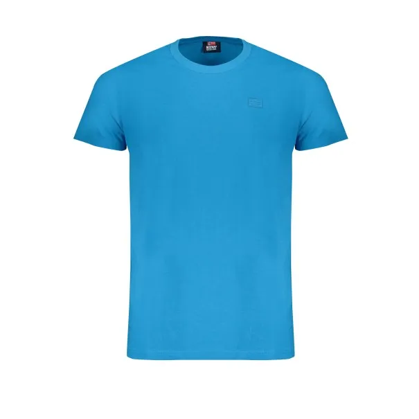 NORVÈGE 1963 T-SHIRT MANCHES COURTES HOMME BLEU - NORWAY 1963