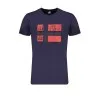 NORVÈGE 1963 T-SHIRT MANCHES COURTES HOMME BLEU - NORWAY 1963