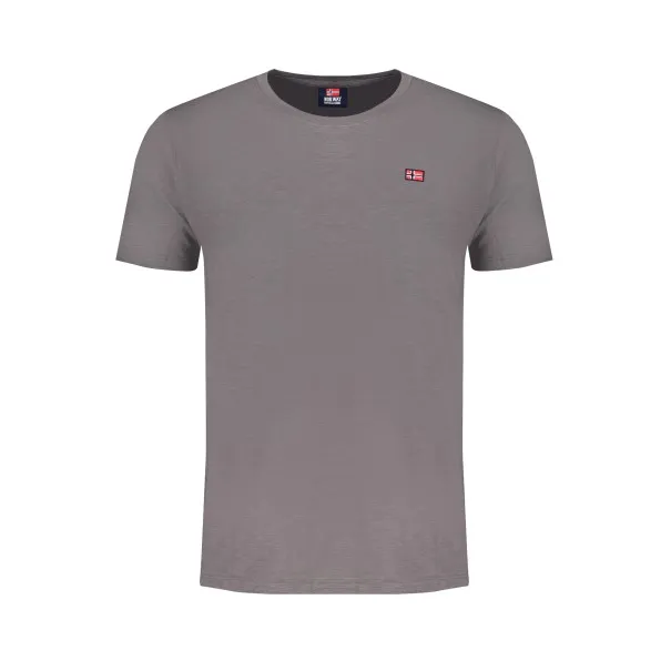 NORVÈGE 1963 T-SHIRT GRIS À MANCHES COURTES HOMME - NORWAY 1963