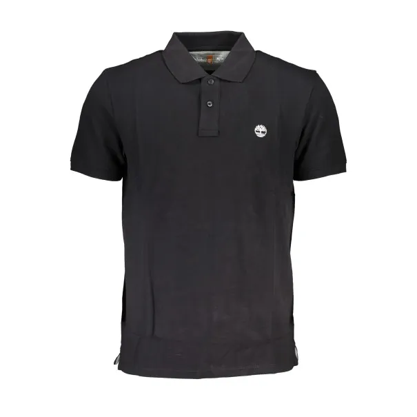 TIMBERLAND POLO NOIR MANCHES COURTES HOMME - TIMBERLAND