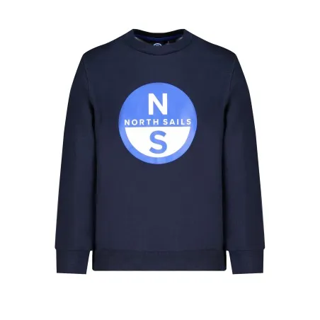 SWEAT-SHIRT SANS FERMETURE ÉCLAIR BLEU NORTH SAILS - NORTH SAILS