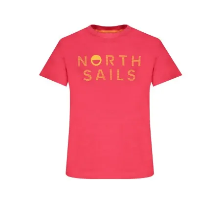 NORTH SAILS T-SHIRT MANCHES COURTES ENFANT ROUGE - NORTH SAILS
