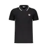 FILA POLO NOIR MANCHES COURTES HOMME - FILA