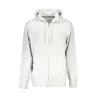 SWEAT-SHIRT ZIPPÉ GRIS CALVIN KLEIN POUR HOMMES - CALVIN KLEIN
