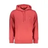 CALVIN KLEIN SWEAT-SHIRT ZIPPÉ ROUGE POUR HOMMES - CALVIN KLEIN